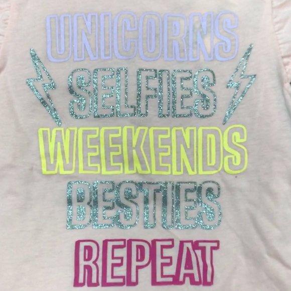 Epic Threads | Girl's T-shirt | Pink | Size 6X - Picture 2 of 3